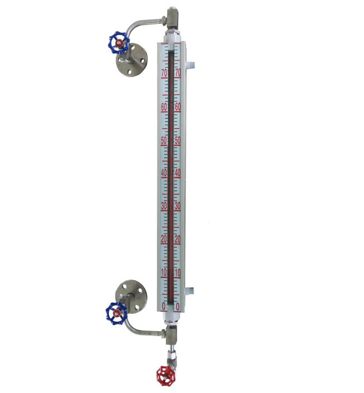 無盲區(qū)石英管/玻璃管液位計 雙色/彩色 可帶伴熱、LED燈 材質(zhì)碳鋼/不銹鋼 UGS